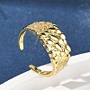 Brass Cuff Rings for Women RJEW-Z111-02G-1
