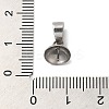 304 Stainless Steel Cup Pearl Peg Bails Pin Pendants STAS-D013-03E-P-3