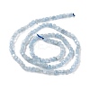 Natural Aquamarine Beads Strands G-K315-A01-4