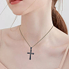 3Pcs 3 Colors 304 Stainless Steel Pendants STAS-BBC0007-18-5
