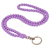 1Pc Silicone ID Card Neck Strap Card Holder NJEW-SW00027-04-1