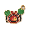 304 Stainless Steel Enamel Pendants LS-STAS-K312-05A-G-1