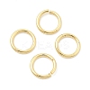 Brass Open Jump Rings KK-Z147-08A-G-1