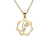 304 Stainless Steel Pendant Necklace PW-WG26640-11-1