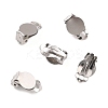 Non-Tarnish 316 Stainless Steel Clip-on Earring Fibdings LS-X-STAS-I187-04A-P-1