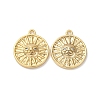 Brass Micro Pave Cubic Zirconia Pendants KK-D388-10G-1
