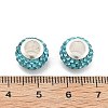 Rondelle Polymer Clay European Beads FIND-U001-01F-2