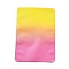 Two Tone Rectangle Plastic Zip Top Gift Bags OPP-C003-01B-01-2