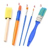 Plastic Paint Brushes Pens Sets TOOL-F014-04-2