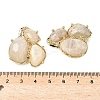 Natural Moonstone Links connectors G-E526-28G-3