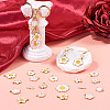 64Pcs 16 Styles Alloy Enamel Pendants ENAM-TA0004-13-9