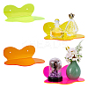 Transparent Acrylic Wall-mounted Storage Rack HJEW-WH0036-161-7