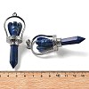 Natural Lapis Lazuli Pointed Big Pendants KK-H491-01P-03-3