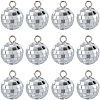 24Pcs Mirror Ball Reflective Ball Pendants AJEW-SC0002-62-1