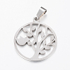 Non-Tarnish 304 Stainless Steel Pendants LS-STAS-I074-05P-2