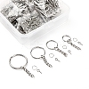 300Pcs 6 Style Keychain Clasps Set IFIN-YW0001-22-1