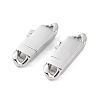 Non-Tarnish 304 Stainless Steel Bayonet Clasps STAS-M325-16P-2