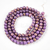 Natural Mashan Jade Beads Strands G-A255-A01-04G-2
