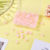 100Pcs 5 Styles Transparent Acrylic Beads TACR-TA0001-54B-5