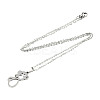 Non-Tarnish 201 Stainless Steel Pendants Necklaces LS-NJEW-S105-JN702-45-1-2