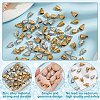 80Pcs 2 Colors Tibetan Style Zinc Alloy Charms FIND-GO0003-06-5