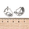 Tibetan Style Alloy Pendants PALLOY-R154-03AS-3