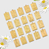 2 Sets Zinc Alloy Pendants FIND-SC0016-92G-6