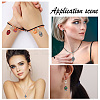 2 Sets Alloy Enamel Pendant Decoration HJEW-AR0001-15-6