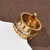 304 Stainless Steel Cubic Zirconia Finger Rings for Women Men RJEW-F189-06G-4