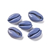 Baking Paint Cowrie Shell Beads SSHEL-M023-01I-1