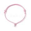 6Pcs 6 Colors Adjustable Waxed Polyester Cord Bracelet Making AJEW-JB01318-02-2