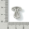 Rack Plating Brass Clear Cubic Zirconia Pendants KK-S378-01P-T-3