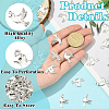 60Pcs Tibetan Styles Alloy Pendants FIND-YW0008-84-5