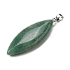 Natural Green Aventurine Big Pendants G-F820-06O-2