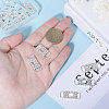20Pcs Alloy Crystal Glass Rhinestone Connector Charms FIND-CA0009-23A-3