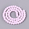 Imitation Jade Glass Beads Strands GLAA-T032-J6mm-04-3