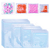 20Pcs 4 Styles Transparent PVC Anti Oxidation Resealable Bags AJEW-TA0002-40A-1