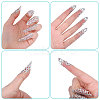 10Pcs Hollow Out Iron Fingers Nail Covers MRMJ-GL0001-20P-4