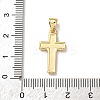 Venezuelan Brass Enamel Pendants KK-P352-01A-G-3