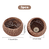 Hollow out Coconut Shell Candle Cup DIY-WH0260-82-2