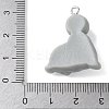 Circus Opaque Resin Pendants RESI-S019-01F-3