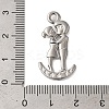 Non-Tarnish 304 Stainless Steel Pendants STAS-N103-36P-3