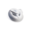 Spray Painted Alloy Pendants PALLOY-S038-06B-2