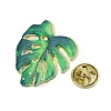 Leaf Enamel Pins JEWB-S040-01C-G-3