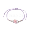 Adjustable Nylon Cord Braided Beads Bracelets BJEW-MZ00170-04-2