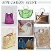 6Pcs 3 Style Plastic Handbag Handle KY-PH0001-59-6