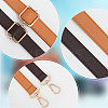 2Pcs 2 Colors PU Imitation Leather Adjustable Bag Straps DIY-WR0003-13B-3