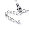 304 Stainless Steel Charm Bracelets BJEW-JB05130-4