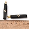 Natural Obsidian Pendants GG-CBA51ED-01G-04-2