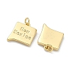 Brass Pendants KK-D229-22F-G-2